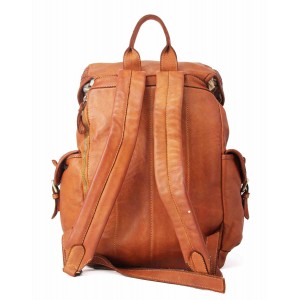 251■ Vintage Freizeitrucksack Reiserucksack Leder für Damen und Herren. Schwarz Braun Grün 